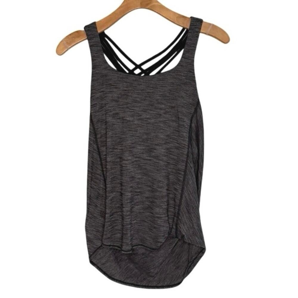 Lululemon Slay the studio 2-in-1 tank with Built in sports bra size 8 - Picture 2 of 9